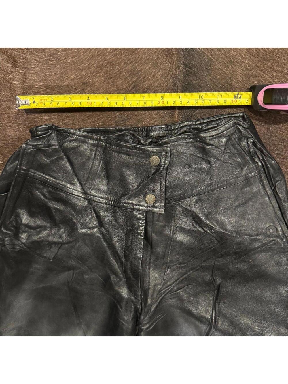 Vintage Unbranded Leather Pants View 3